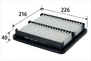 Luftfilter VALEO 585841