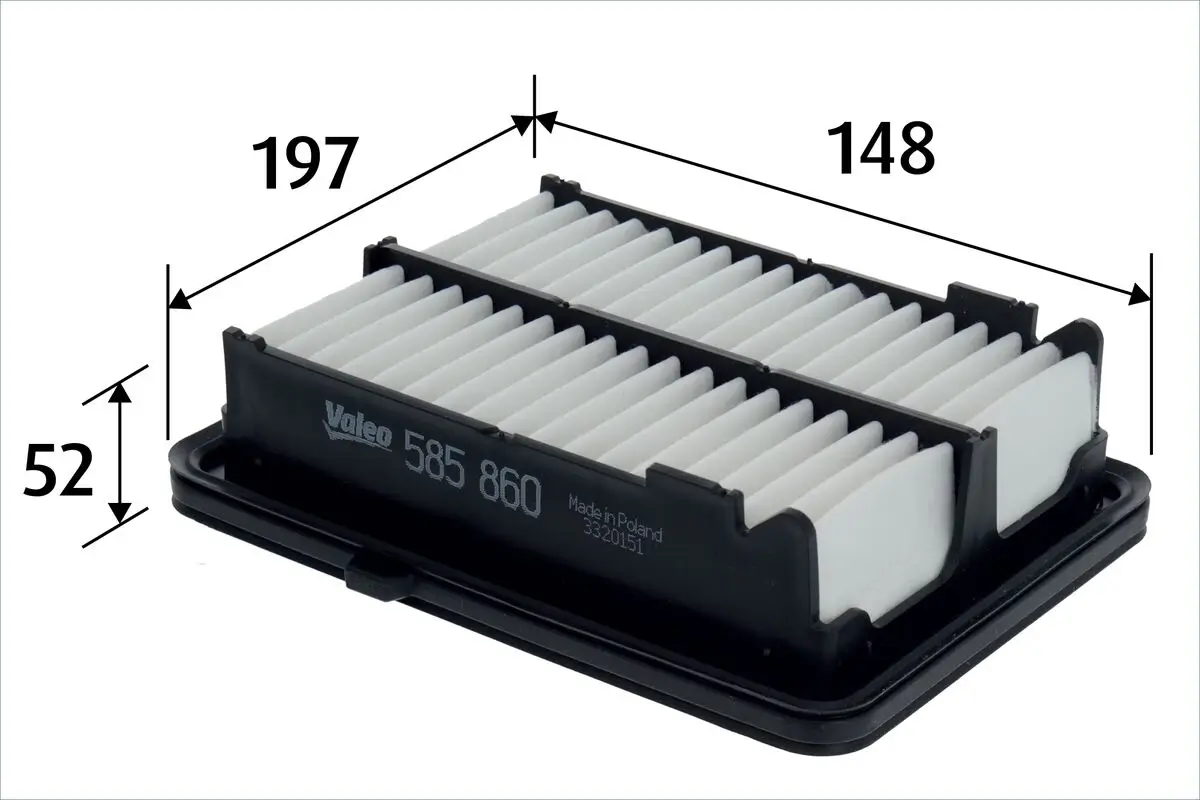 Luftfilter VALEO 585860