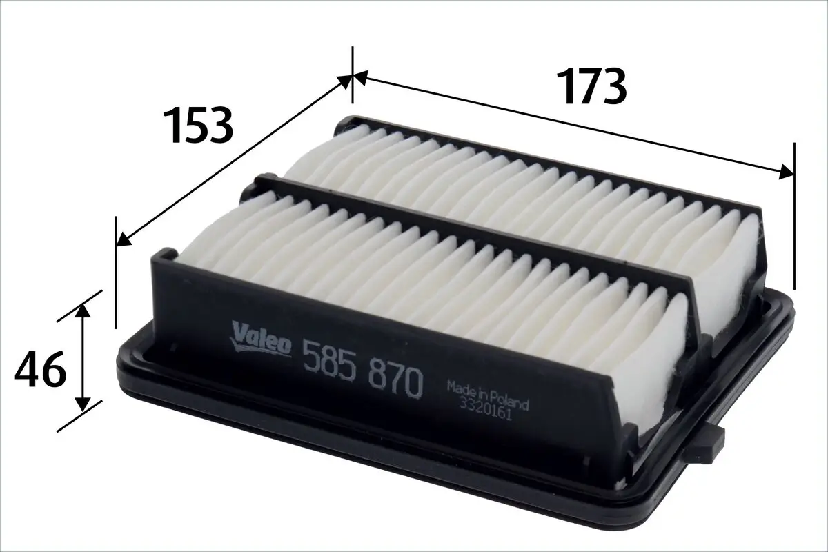 Luftfilter VALEO 585870
