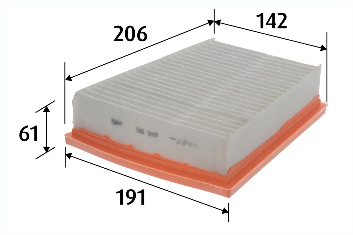 Luftfilter VALEO 585909