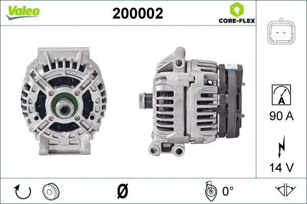 Generator 14 V VALEO 200002