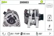 Generator 14 V VALEO 200003