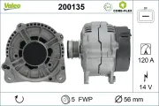 Generator 14 V VALEO 200135