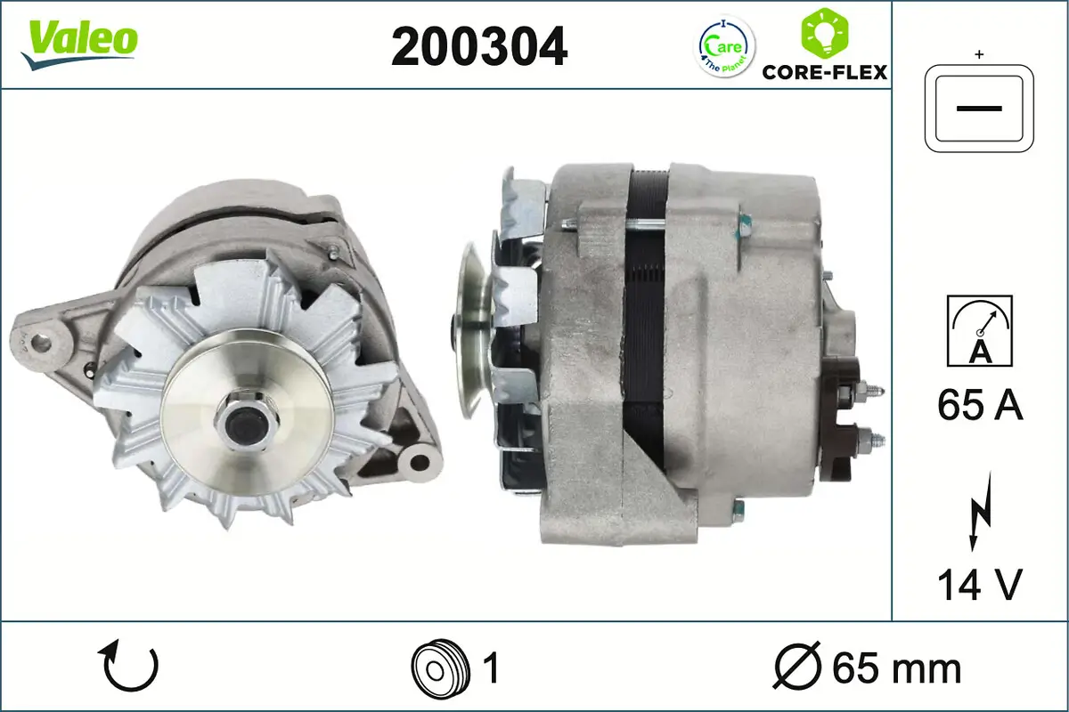 Generator 14 V VALEO 200304