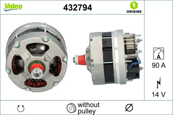Generator 14 V VALEO 432794 Bild Generator 14 V VALEO 432794