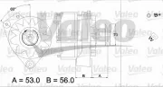 Generator 14 V VALEO 436191