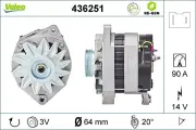 Generator 14 V VALEO 436251