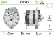 Generator 14 V VALEO 436313