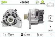 Generator 14 V VALEO 436363