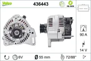 Generator 14 V VALEO 436443