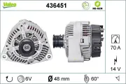 Generator 14 V VALEO 436451