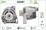 Generator 14 V VALEO 436481