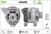 Generator 14 V VALEO 436489