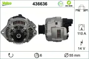 Generator 14 V VALEO 436636