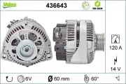 Generator 14 V VALEO 436643