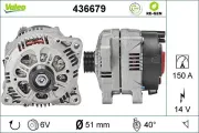 Generator 14 V VALEO 436679