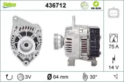 Generator 14 V VALEO 436712