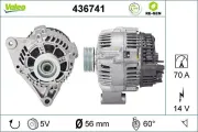Generator 14 V VALEO 436741