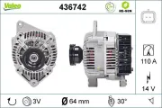 Generator 14 V VALEO 436742
