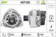 Generator 14 V VALEO 437125