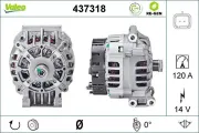 Generator 14 V VALEO 437318