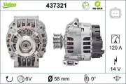 Generator 14 V VALEO 437321