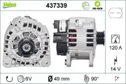 Generator 14 V VALEO 437339