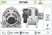 Generator 14 V VALEO 437340