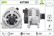 Generator 14 V VALEO 437369