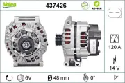 Generator 14 V VALEO 437426