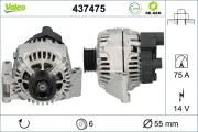 Generator 14 V VALEO 437475