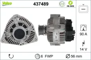 Generator 14 V VALEO 437489