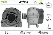 Generator 14 V VALEO 437492