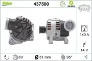 Generator 14 V VALEO 437500