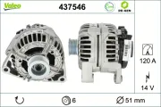 Generator 14 V VALEO 437546