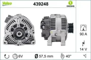 Generator 14 V VALEO 439248