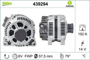 Generator 14 V VALEO 439294