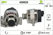 Generator 14 V VALEO 439523