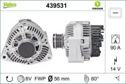 Generator 14 V VALEO 439531