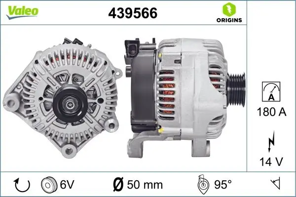 Generator 14 V VALEO 439566