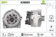 Generator 14 V VALEO 439605