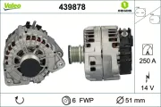 Generator 14 V VALEO 439878