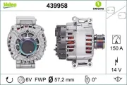 Generator 14 V VALEO 439958