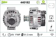 Generator 14 V VALEO 440182