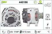 Generator 14 V VALEO 440186