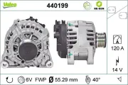 Generator 14 V VALEO 440199