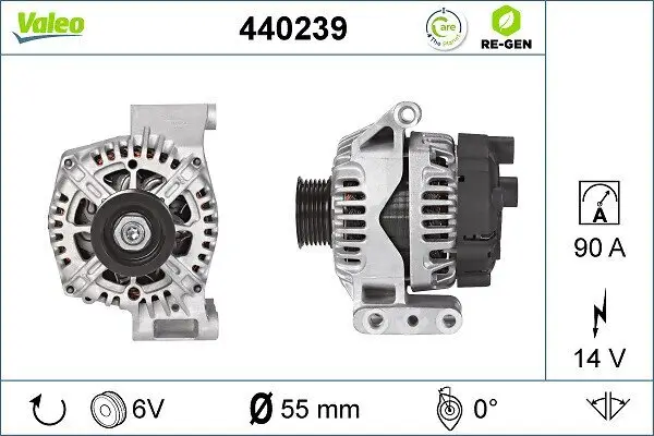 Generator 14 V VALEO 440239