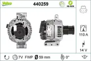 Generator 14 V VALEO 440259