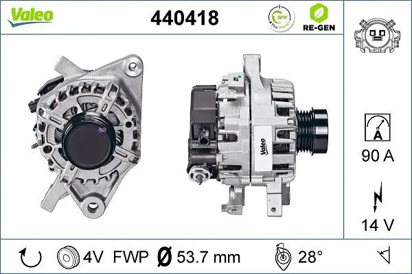 Generator 14 V VALEO 440418