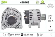 Generator 14 V VALEO 440462